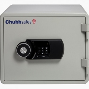 Sejf ognioodporny ChubbSafes Executive 25-EL, zamykany zamkiem elektronicznym.