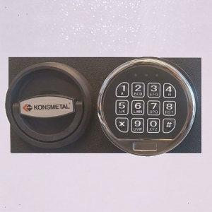 Widok zamknięcia sejfu Koliber 35-EA