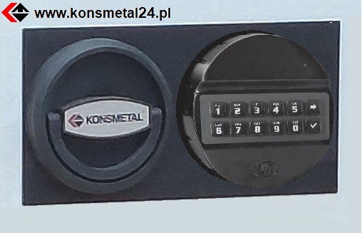 Sejf domowy Koliber 2.0 60 na pieniądze, sejf na broń.